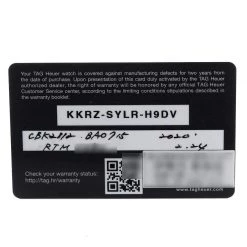 Tag Heuer Blue Stainless Steel Carrera Calibre CBK2112 Men's Wristwatch 41MM For Men -Tag Heuer Sales Shop luxury men tag heuer used watches p566846 002