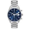 Tag Heuer Blue Stainless Steel Carrera Calibre CBK2112 Men's Wristwatch 41MM For Men
