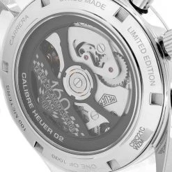 Tag Heuer White Stainless Steel Carrera 160 Years Anniversary CBK221C Men's Wristwatch 39MM For Men 12 Tag Heuer White Stainless Steel Carrera 160 Years Anniversary CBK221C Men's Wristwatch 39MM For Men -Tag Heuer Sales Shop luxury men tag heuer used watches p566848 002