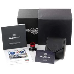 Tag Heuer White Stainless Steel Carrera 160 Years Anniversary CBK221C Men's Wristwatch 39MM For Men 16 Tag Heuer White Stainless Steel Carrera 160 Years Anniversary CBK221C Men's Wristwatch 39MM For Men -Tag Heuer Sales Shop luxury men tag heuer used watches p566848 004