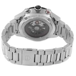 Tag Heuer Grey Stainless Steel Carrera Chronograph CAR201W Men's Wristwatch 43MM For Men -Tag Heuer Sales Shop luxury men tag heuer used watches p573075 001