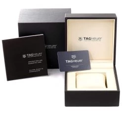 Tag Heuer Grey Stainless Steel Carrera Chronograph CAR201W Men's Wristwatch 43MM For Men -Tag Heuer Sales Shop luxury men tag heuer used watches p573075 006