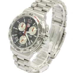 Tag Heuer Black Stainless Steel Formula 1 Indy 500 Men's Wristwatch 42MM For Men