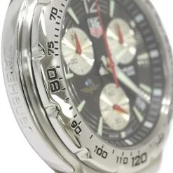 Tag Heuer Black Stainless Steel Formula 1 Indy 500 Men's Wristwatch 42MM For Men 10 Tag Heuer Black Stainless Steel Formula 1 Indy 500 Men's Wristwatch 42MM For Men -Tag Heuer Sales Shop luxury men tag heuer used watches p57562 003