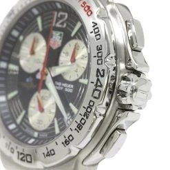 Tag Heuer Black Stainless Steel Formula 1 Indy 500 Men's Wristwatch 42MM For Men 11 Tag Heuer Black Stainless Steel Formula 1 Indy 500 Men's Wristwatch 42MM For Men -Tag Heuer Sales Shop luxury men tag heuer used watches p57562 004