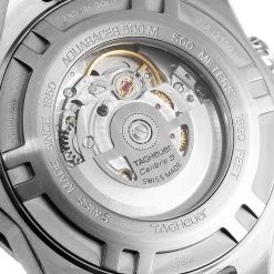 Tag Heuer Black 18K Rose Gold Stainless Steel Aquaracer WAJ2150 Men's Wristwatch 43MM For Men -Tag Heuer Sales Shop luxury men tag heuer used watches p577100 001