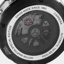 Tag Heuer Black Stainless Steel Carrera Caliber Heuer 01 Aston Martin Limited Edition CAR2A1AB Men's Wristwatch 43 MM For Men 10 Tag Heuer Black Stainless Steel Carrera Caliber Heuer 01 Aston Martin Limited Edition CAR2A1AB Men's Wristwatch 43 MM For Men -Tag Heuer Sales Shop luxury men tag heuer used watches p579024 007