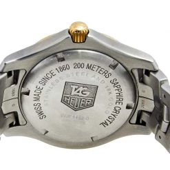 Tag Heuer Silver 18k Yellow Gold Stainless Steel Link WJF1152 Men's Wristwatch 39 Mm For Men 13 Tag Heuer Silver 18k Yellow Gold Stainless Steel Link WJF1152 Men's Wristwatch 39 Mm For Men -Tag Heuer Sales Shop luxury men tag heuer used watches p593818 1644902413 011