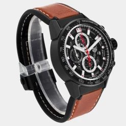 Tag Heuer Black Ceramic Carrera Calibre 01 CAR2090 Men's Wristwatch 43 MM For Men -Tag Heuer Sales Shop luxury men tag heuer used watches p606017 006