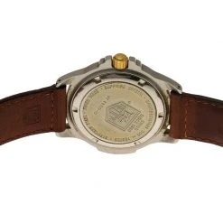 Tag Heuer Silver Stainless Steel Professional Men's Wristwatch 40MM For Men -Tag Heuer Sales Shop luxury men tag heuer used watches p61572 004