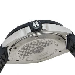 TAG Heuer Black Stainless Steel Rubber Formula 1 WAZ1110 Men's Wristwatch 41 Mm For Men 13 TAG Heuer Black Stainless Steel Rubber Formula 1 WAZ1110 Men's Wristwatch 41 Mm For Men -Tag Heuer Sales Shop luxury men tag heuer used watches p617759 004