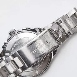 Tag Heuer Black Stainless Steel Aquaracer CAY110.0 Men's Wristwatch 43 Mm For Men 16 Tag Heuer Black Stainless Steel Aquaracer CAY110.0 Men's Wristwatch 43 Mm For Men -Tag Heuer Sales Shop luxury men tag heuer used watches p626893 006