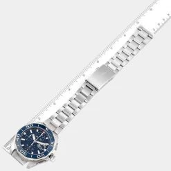 Tag Heuer Blue Stainless Steel Aquaracer Chronograph CAY211B Men's Wristwatch 43 MM For Men 19 Tag Heuer Blue Stainless Steel Aquaracer Chronograph CAY211B Men's Wristwatch 43 MM For Men -Tag Heuer Sales Shop luxury men tag heuer used watches p627445 001