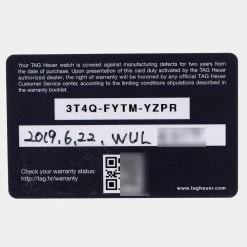 Tag Heuer Black Stainless Steel Carrera Batman Chronograph CBG2A1Z Men's Wristwatch 45 MM For Men -Tag Heuer Sales Shop luxury men tag heuer used watches p628182 004