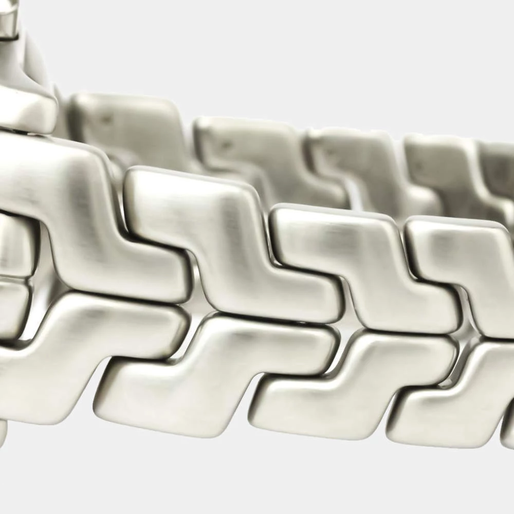 Tag Heuer Silver Stainless Steel Link Chronograph Automatic CT2113 Men's Wristwatch 42 MM For Men 8 Tag Heuer Silver Stainless Steel Link Chronograph Automatic CT2113 Men's Wristwatch 42 MM For Men - Image 8