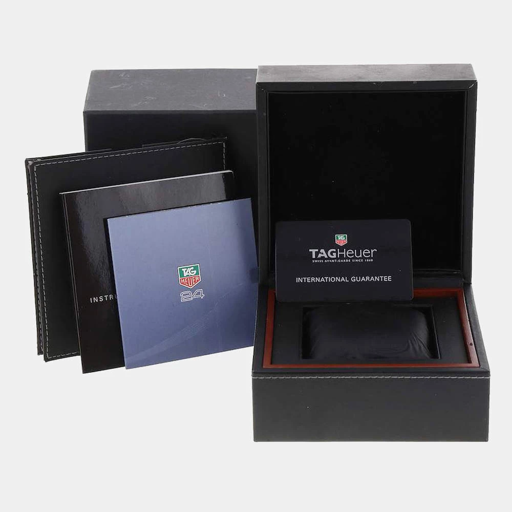 Tag Heuer Silver 18K Yellow Gold And Stainless Steel Link Chronograph CJF2150 Men's Wristwatch 42 MM For Men 8 Tag Heuer Silver 18K Yellow Gold And Stainless Steel Link Chronograph CJF2150 Men's Wristwatch 42 MM For Men - Image 8