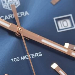 Tag Heuer Blue Stainless Steel Carrera WAR1112 Men's Wristwatch 39 MM For Men 16 Tag Heuer Blue Stainless Steel Carrera WAR1112 Men's Wristwatch 39 MM For Men -Tag Heuer Sales Shop luxury men tag heuer used watches p639809 009