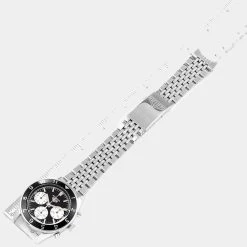 Tag Heuer Black Stainless Steel Autavia Heritage Calibre Heuer 02 CBE2110 Men's Wristwatch 42 MM For Men -Tag Heuer Sales Shop luxury men tag heuer used watches p641126 001