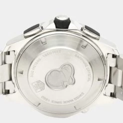 Tag Heuer Grey Stainless Steel Aquaracer 500M Calibre 16 CAK2110 Automatic Men's Wristwatch 43 MM For Men -Tag Heuer Sales Shop luxury men tag heuer used watches p646897 006