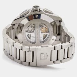 TAG Heuer Blue Stainless Steel Grand Carrera Calibre 36 Caliper Chronograph Men's Wristwatch 43mm For Men 12 TAG Heuer Blue Stainless Steel Grand Carrera Calibre 36 Caliper Chronograph Men's Wristwatch 43mm For Men -Tag Heuer Sales Shop luxury men tag heuer used watches p648121 005