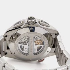 TAG Heuer Blue Stainless Steel Grand Carrera Calibre 36 Caliper Chronograph Men's Wristwatch 43mm For Men 11 TAG Heuer Blue Stainless Steel Grand Carrera Calibre 36 Caliper Chronograph Men's Wristwatch 43mm For Men -Tag Heuer Sales Shop luxury men tag heuer used watches p648121 006