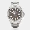 Tag Heuer Brown Stainless Steel Aquaracer Calibre 5 WAY2018.BA0927 Men's Wristwatch 43MM For Men