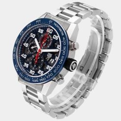 Tag Heuer Black Stainless Steel Carrera Red Bull Racing CAR2A1K Men's Wristwatch 45 Mm For Men -Tag Heuer Sales Shop luxury men tag heuer used watches p655018 006