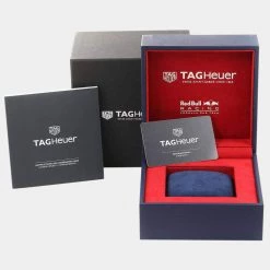 Tag Heuer Black Stainless Steel Carrera Red Bull Racing CAR2A1K Men's Wristwatch 45 Mm For Men -Tag Heuer Sales Shop luxury men tag heuer used watches p655018 010