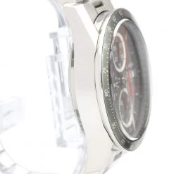 Tag Heuer Grey Stainless Steel Carrera Chronograph Lewis Hamilton CV201M Men's Wristwatch 41 Mm For Men -Tag Heuer Sales Shop luxury men tag heuer used watches p659039 002