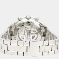 Tag Heuer Grey Stainless Steel Carrera Chronograph Lewis Hamilton CV201M Men's Wristwatch 41 Mm For Men -Tag Heuer Sales Shop luxury men tag heuer used watches p659039 003