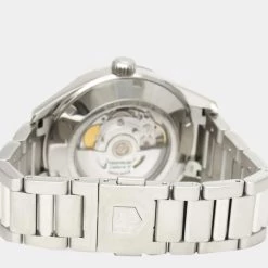 Tag Heuer Grey Stainless Steel Carrera Calibre 5 Automatic WAR211C Men's Wristwatch 39 Mm For Men 11 Tag Heuer Grey Stainless Steel Carrera Calibre 5 Automatic WAR211C Men's Wristwatch 39 Mm For Men -Tag Heuer Sales Shop luxury men tag heuer used watches p671853 009