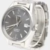 Tag Heuer Grey Stainless Steel Carrera Calibre 5 Automatic WAR211C Men's Wristwatch 39 Mm For Men