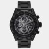 Tag Heuer Black Ceramic Carrera Calibre 01 CAR2A91 Men's Wristwatch 45 Mm For Men