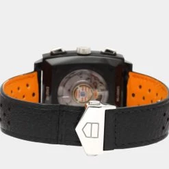 Tag Heuer Black Stainless Steel Monaco Chronograph Automatic CAW211M Men's Wristwatch 39 Mm For Men 12 Tag Heuer Black Stainless Steel Monaco Chronograph Automatic CAW211M Men's Wristwatch 39 Mm For Men -Tag Heuer Sales Shop luxury men tag heuer used watches p675337 007
