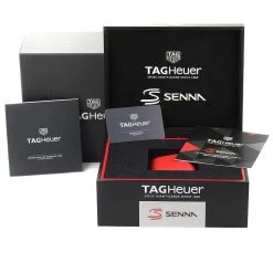 Tag Heuer Grey Stainless Steel Carrera Senna Special Edition Chronograph CBG2013 Men's Wristwatch 43 Mm For Men 17 Tag Heuer Grey Stainless Steel Carrera Senna Special Edition Chronograph CBG2013 Men's Wristwatch 43 Mm For Men -Tag Heuer Sales Shop luxury men tag heuer used watches p678552 001