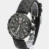 Tag Heuer Black Stainless Steel Formula 1 Chronograph Quartz CAZ1010 Men's Wristwatch 43 Mm For Men
