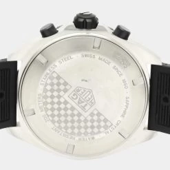Tag Heuer Black Stainless Steel Formula 1 Chronograph Quartz CAZ1010 Men's Wristwatch 43 Mm For Men 11 Tag Heuer Black Stainless Steel Formula 1 Chronograph Quartz CAZ1010 Men's Wristwatch 43 Mm For Men -Tag Heuer Sales Shop luxury men tag heuer used watches p679762 009