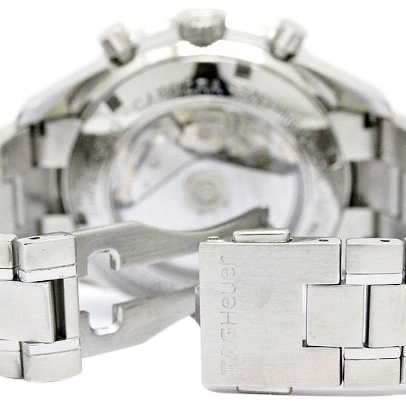 Tag Heuer Black Stainless Steel Limited Edition Lewis Hamilton Carrera Men's Wristwatch 41MM For Men 5 Tag Heuer Black Stainless Steel Limited Edition Lewis Hamilton Carrera Men's Wristwatch 41MM For Men - Image 5