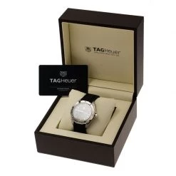 Tag Heuer Grey Stainless Steel Aquaracer Men's Wristwatch 40MM For Men -Tag Heuer Sales Shop luxury men tag heuer used watches p79467 006