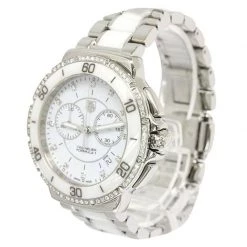 Tag Heuer White Ceramic And Stainless Steel Formula 1 Men's Wristwatch 41MM For Men