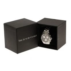 Tag Heuer Black Stainless Steel Aquaracer Chronograph CAF1110 Men's Wristwatch 42MM For Men -Tag Heuer Sales Shop luxury men tag heuer used watches p90460 006