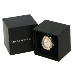 Tag Heuer Silver Stainless Steel & Gold-plated Aquaracer CAF2120 Men's Wristwatch 41MM For Men -Tag Heuer Sales Shop luxury men tag heuer used watches p92326 006