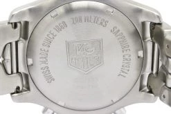 Tag Heuer Black Stainless Steel Searacer Men's Wristwatch 41MM For Men 8 Tag Heuer Black Stainless Steel Searacer Men's Wristwatch 41MM For Men -Tag Heuer Sales Shop luxury men tag heuer used watches p98425 004