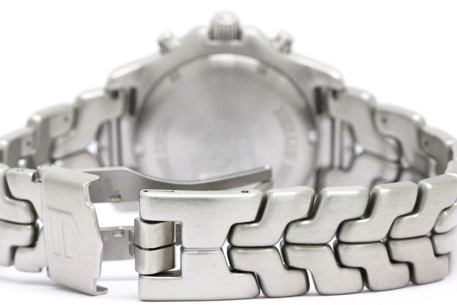 Tag Heuer Black Stainless Steel Searacer Men's Wristwatch 41MM For Men 5 Tag Heuer Black Stainless Steel Searacer Men's Wristwatch 41MM For Men - Image 5