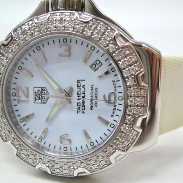 Tag Heuer Formula 1 Dia Bezel Wristwatch SS Satin Ladies For Uncategorized 2 Tag Heuer Formula 1 Dia Bezel Wristwatch SS Satin Ladies For Uncategorized - Image 2