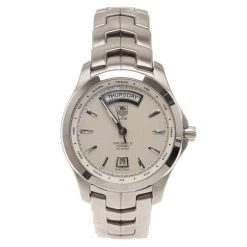 Tag Heuer Cream Stainless Steel Calibre 5 Men's Wristwatch 40MM For Men 8 Tag Heuer Cream Stainless Steel Calibre 5 Men's Wristwatch 40MM For Men -Tag Heuer Sales Shop luxury uncategorized tag heuer used watches p12754 003