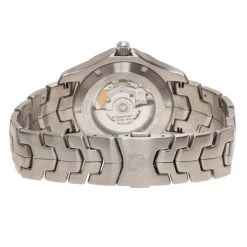 Tag Heuer Cream Stainless Steel Calibre 5 Men's Wristwatch 40MM For Men 9 Tag Heuer Cream Stainless Steel Calibre 5 Men's Wristwatch 40MM For Men -Tag Heuer Sales Shop luxury uncategorized tag heuer used watches p12754 004