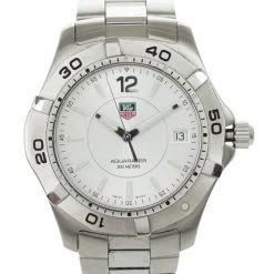 Tag Heuer SS Aquaracer Mens Wristwatch 38.4 MM For Uncategorized