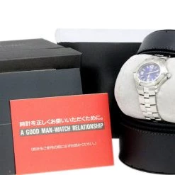 Tag Heuer Blue Stainless Steel 2000 Exclusive Women's Wristwatch 28MM For Women -Tag Heuer Sales Shop luxury uncategorized tag heuer used watches p3014 009