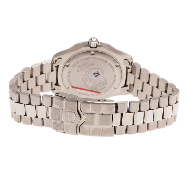 Tag Heuer Navy Blue Stainless Steel Professional Sports 200M Unisex Wristwatch 36MM For Women 5 Tag Heuer Navy Blue Stainless Steel Professional Sports 200M Unisex Wristwatch 36MM For Women - Image 5